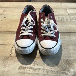 Maroon converses